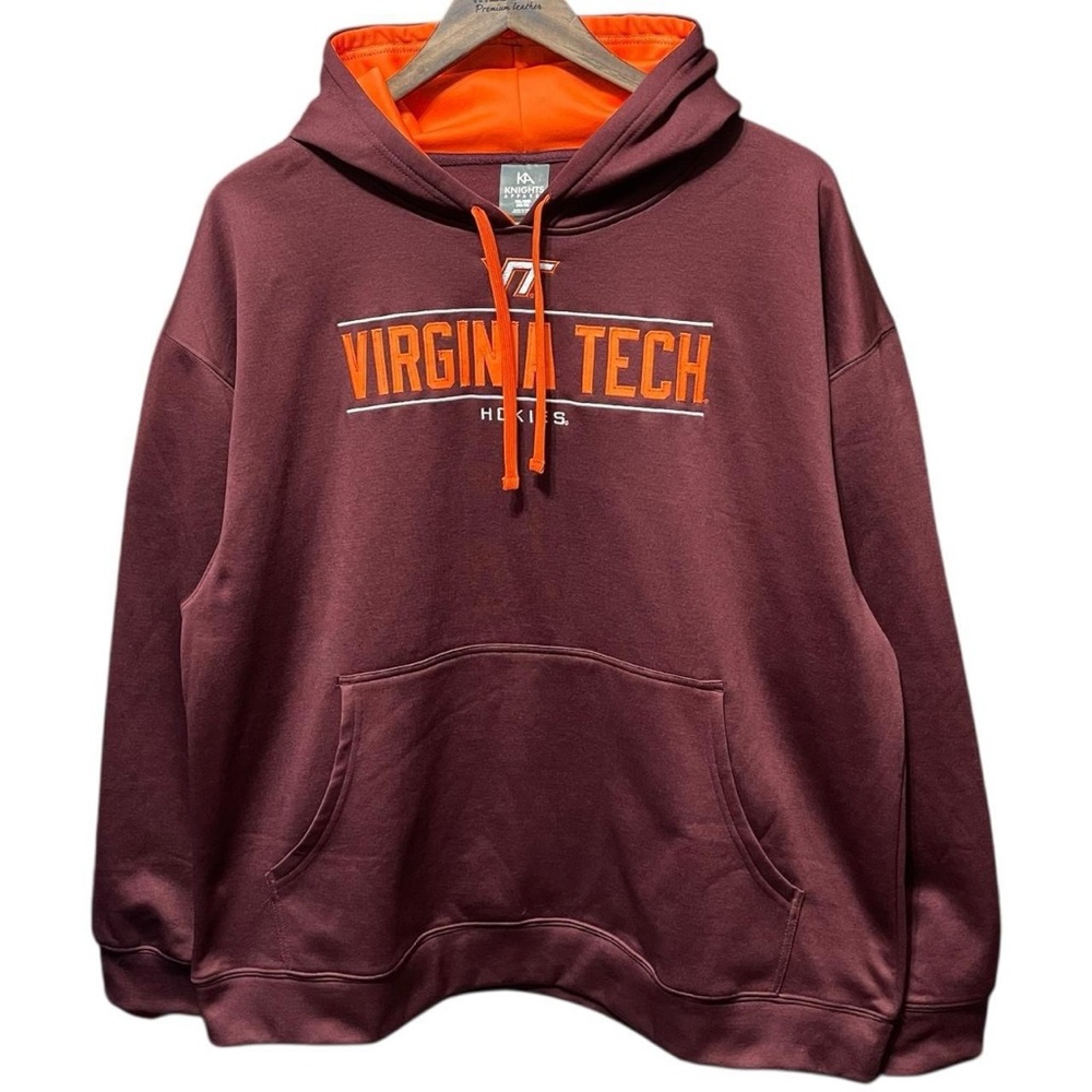 Virginia Tech University VT Hokies college sports long sleeve sweatshirt hoodie